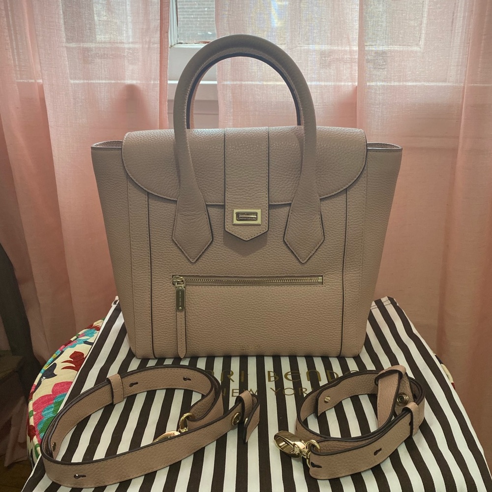 Henri Bendel Rivington Convertible Flap Backpack